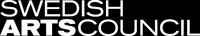Swedish Arts Council, negative (white)